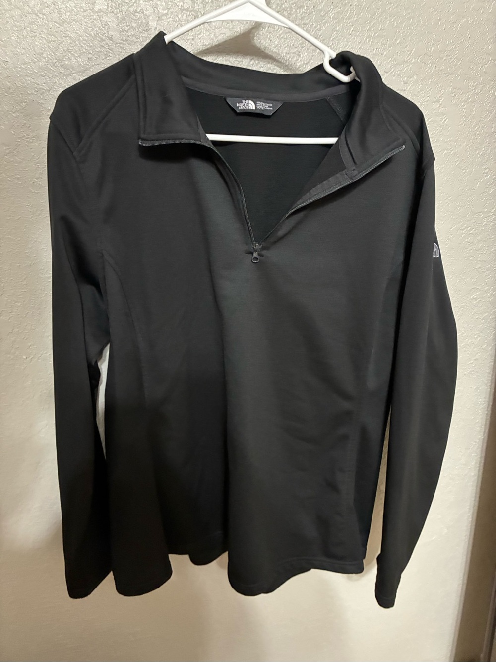 The North Face Women’s Black Quarter-Zip Shirt Jacket